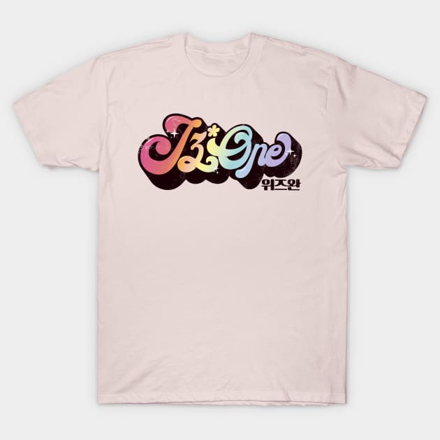 Retro IZ*ONE T-Shirt by Silvercrystal